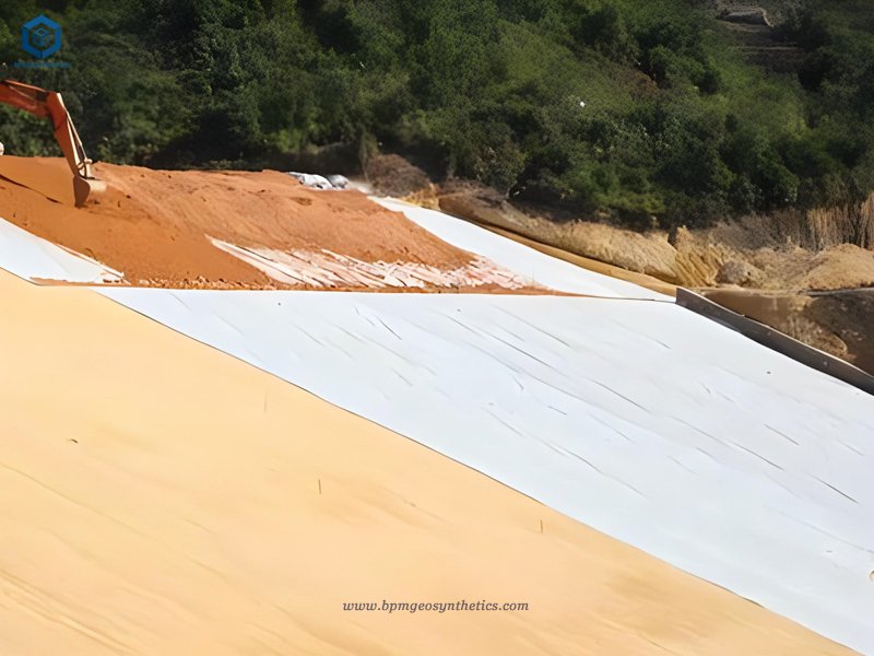 Needle Punched Geotextile Fabric For Slope Protection