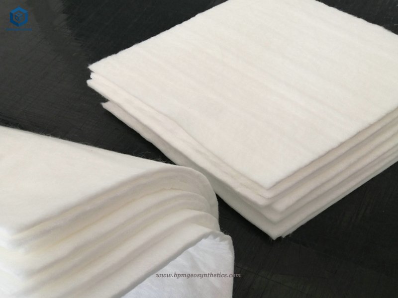 Short Staple Non Woven Needle Punched Geotextile Fabric
