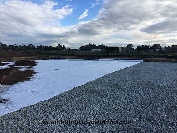 Filament Polyester Geotextile Fabric in Road Construction