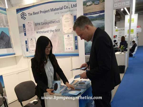 Geosynthetic products were Showed on Techtextil 2017 in Frankfurt