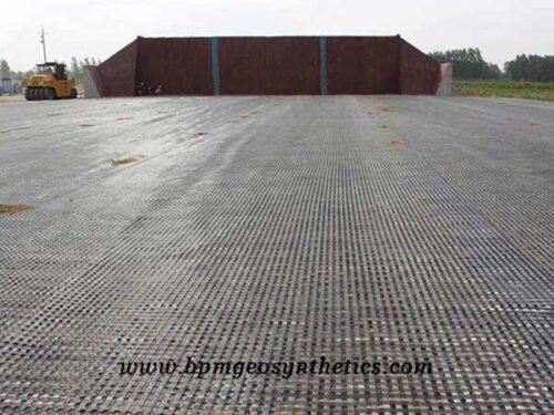 Fiberglass Geogrid Berkualitas Tinggi untuk Penguatan Jalan