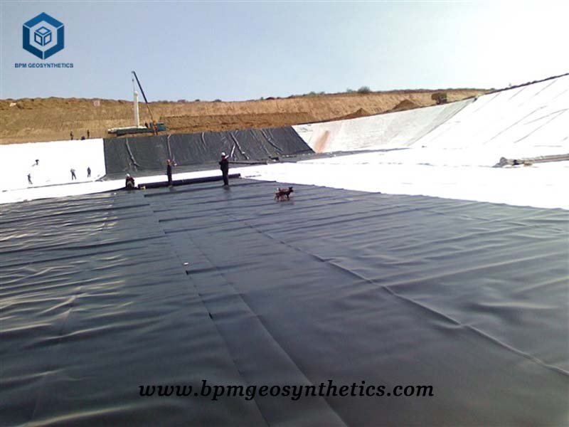 Black High Density Polyethylene Pond Liner