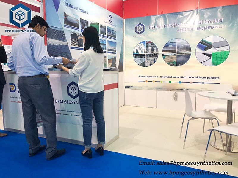 BPM Geo Material apresentado na BIG 5 Construction Exhibition em DUBAI