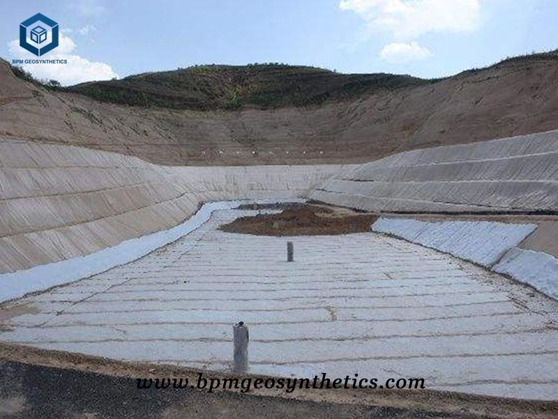 Geocomposite Drain Net for Coastal Dam protection Project in Indonesia