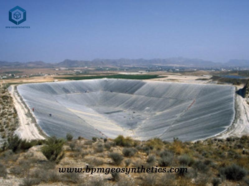 HDPE Geomembrane Sheet for Mining Project in Peru