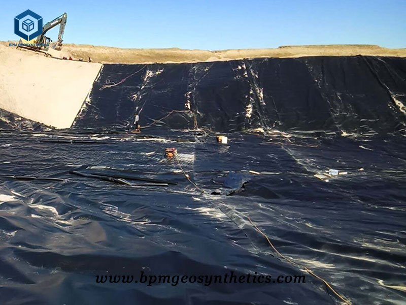 HDPE Kedap Geomembrane untuk Pertambangan di Afrika Selatan