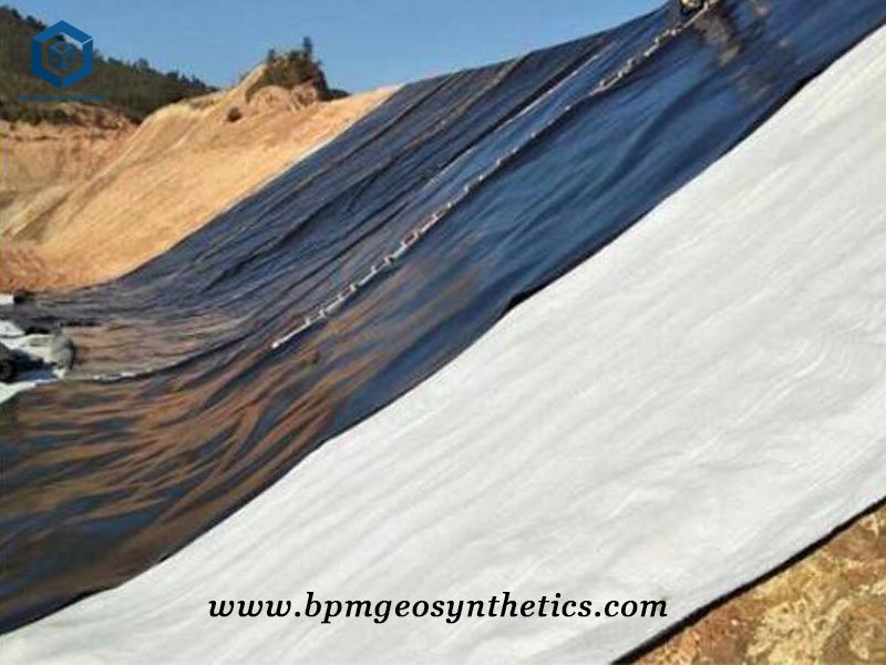 HDPE Geomembrane Pond Liner for Copper Heap Leaching Project in Indonesia
