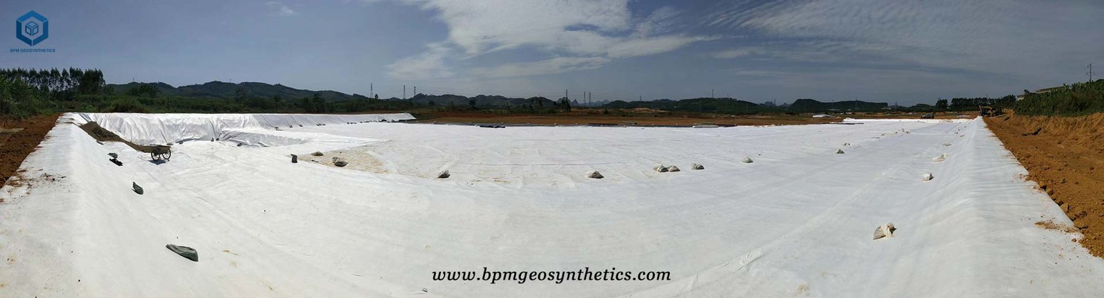 Reinforced Non Woven Geotextile for Road Cconstruction