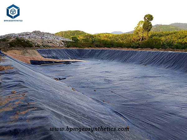 Landfill Geomembrane For Waste Containment Project In Thailand