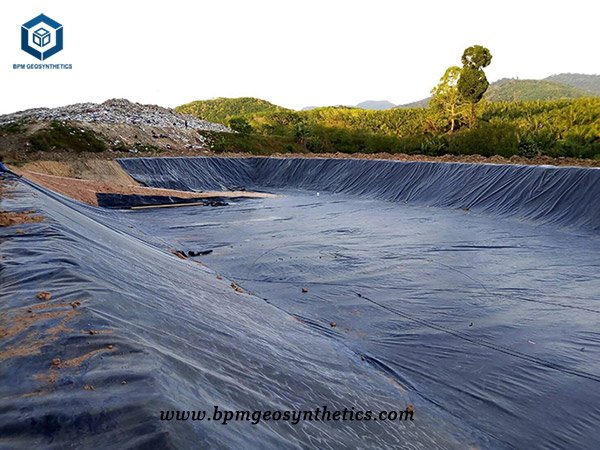 Landfill Geomembrane For Waste Containment Project In Thailand Landfill Geomembrane For Waste Containment Project In Thailand