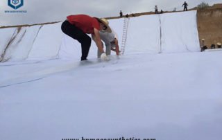 Composite Geomembrane for Artificial Lake in Kyrgyzstan