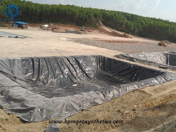 HDPE Geomembrane Liner untuk Proyek Pengeboran Minyak di Indonesia