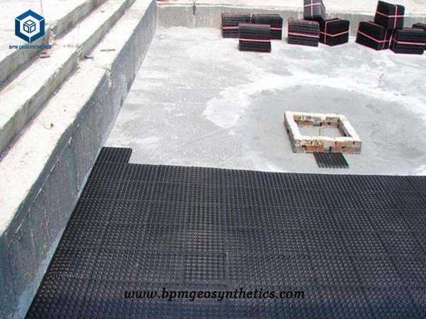 Garden Drainage Cells for Roof Garden Project in Morocco