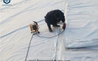Woven Geotextile Membrane for Road Construction in Indonesia