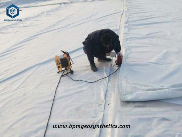 Woven Geotextile Membrane for Road Construction in Indonesia