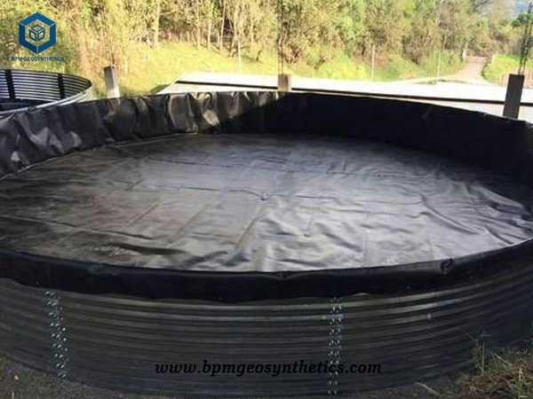 HDPE Tank Liner for Shrimp Tank in Indonesia