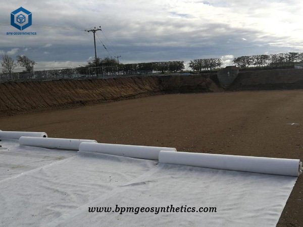 PET Geotextile Non Woven Fabric for Dam Projects in Egypt
