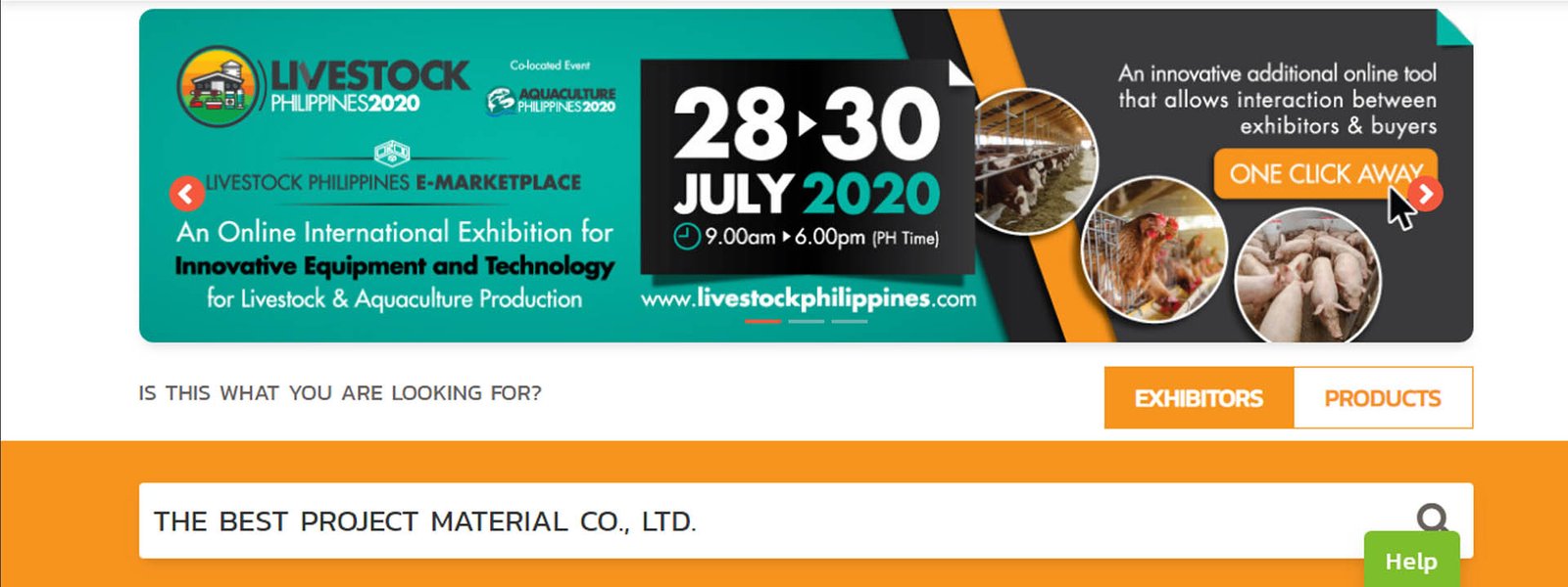 Les produits BPM Geosynthetics seront présentés en direct à LIVESTOCK & AQUCULTURE Philippines 2020