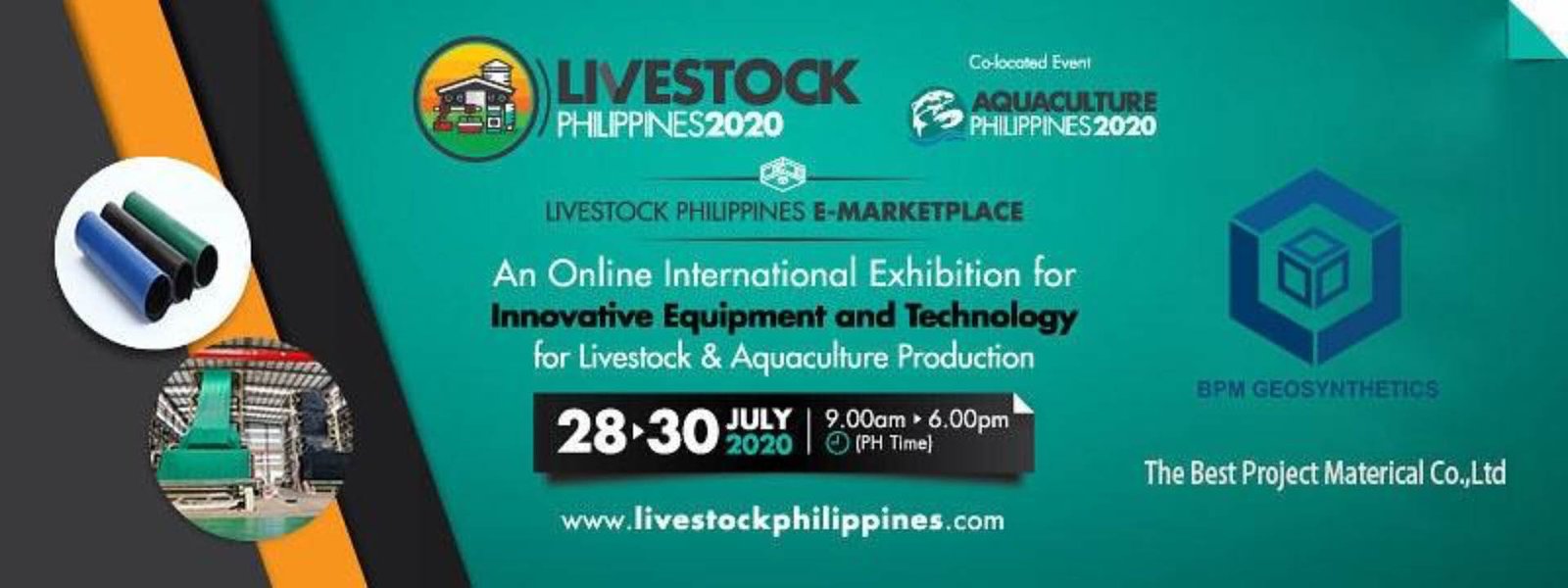 Геосинтетические продукты будут представлены в онлайн-режиме на LIVESTOCK & AQUCULTURE Philippines 2020