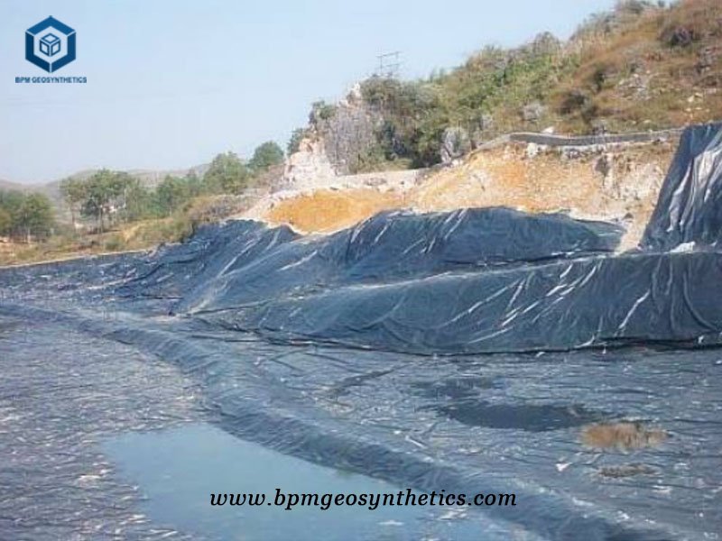 High Density Polypropylene Geomembrane for Mining Projects in Mongolia