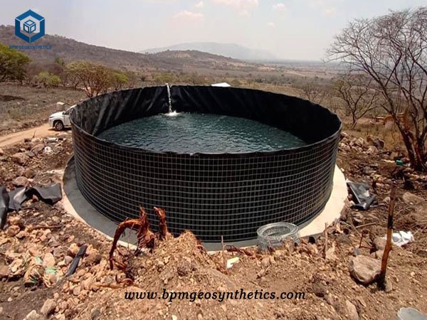 HDPE Lining Water Tank for Shrimp Farm Project in Australia