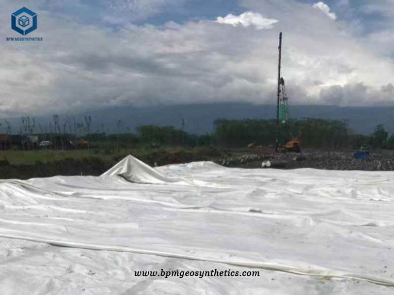 Filament Geotextile for Road Construction Project in Indonesia