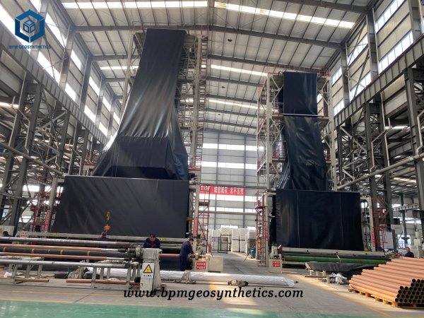 HDPE Geomembrane Pondliner for Shrimp Farming in Philippines