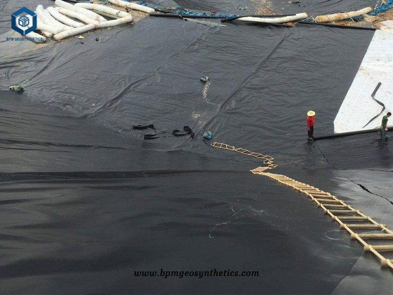 Geotextile and Geomembrane for Fluorite Heap Leach Pads Project in Mongolian