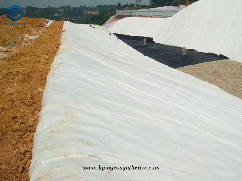 Geotextile and Geomembrane for Fluorite Heap Leach Project in Mongolian