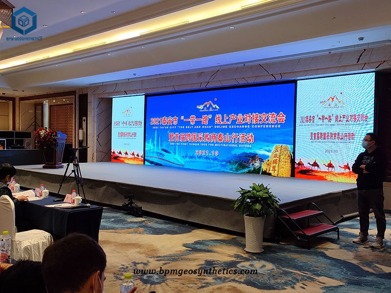 BPM Geosynthetics Attended The Belt and Road Online Exchange Conference