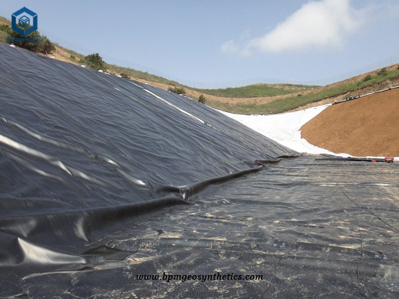 HDPE Geomembrane Liner for tailing treatment in South Africa