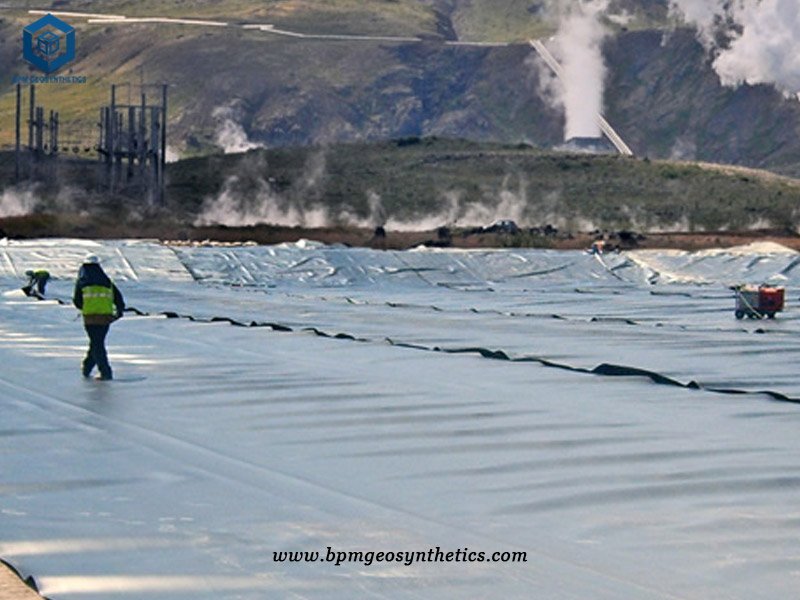 HDPE Pond Liner كندا لمدافن النفايات