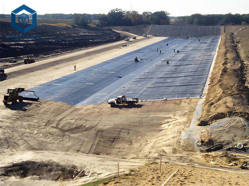 Polypropylene 60 mil HDPE Liner for Landfill Project Polypropylene 60 mil HDPE Liner for Landfill Project