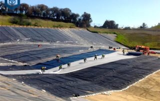 Геомембрана HDPE 1.5 мм для горнодобывающей промышленности