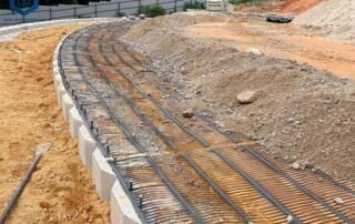 HDPE Uniaxial Geogrid for Landscape