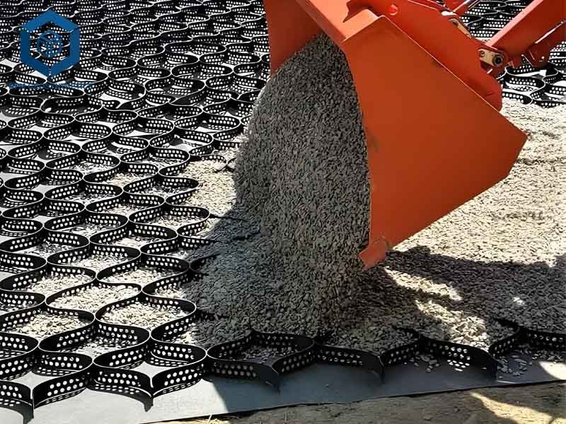 Plastic Geocells In Road Construction Plastic HDPE Geocell for Soil Stabilization