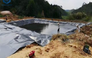 Pond Liner HDPE Geomembrane for Waste Plant