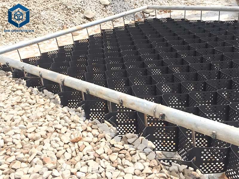 HDPE Honeycomb Geocell for Channel Protection HDPE Honeycomb Geocell for Channel Protection