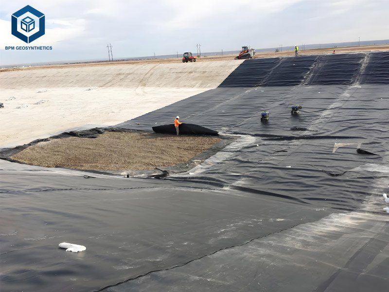 Calculating Pond Liner Polyethylene Geomembrane Sheet for Landfill Pond