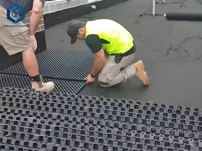 30mm Plastic Drainage Cell for Roof Garden