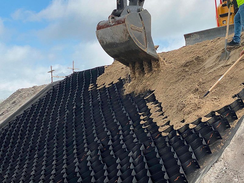 BPM HDPE Geo Geocell for Slope Applications
