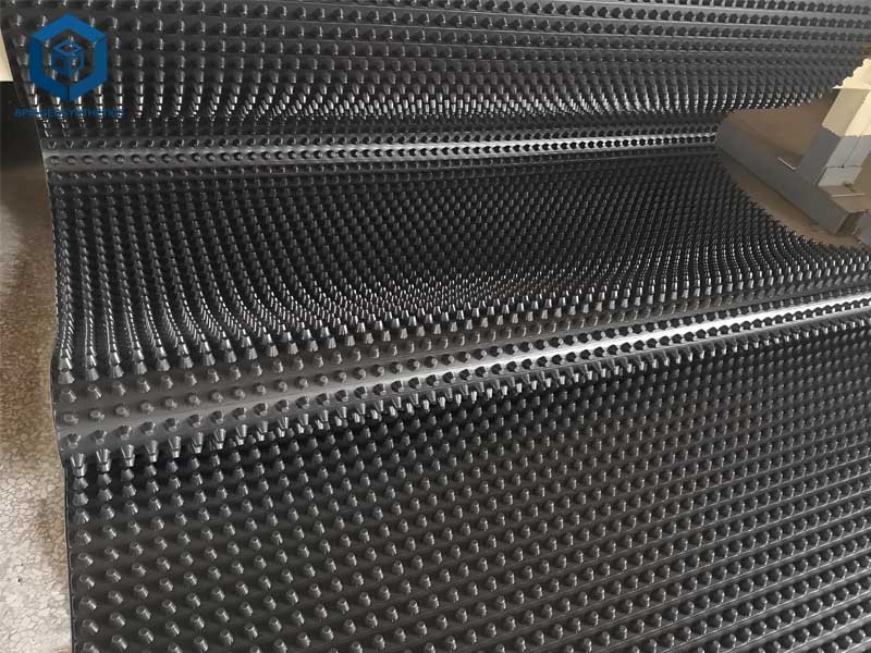 BPM Prefabricated Geocomposite Wall Drain Dimple Drain Sheet