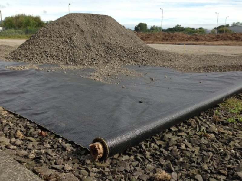 BPM Woven Geotextile Fabric For Road Construction