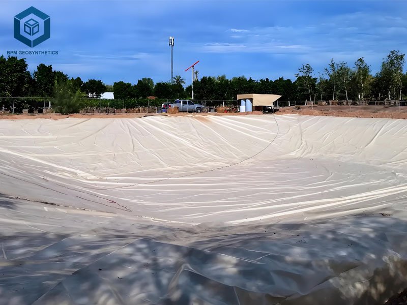 Bentonite Pond Liner for Water Retention Projects