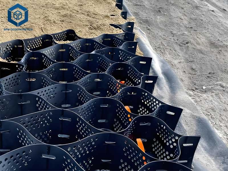 HDPE Geocell Price Slope Stabilization