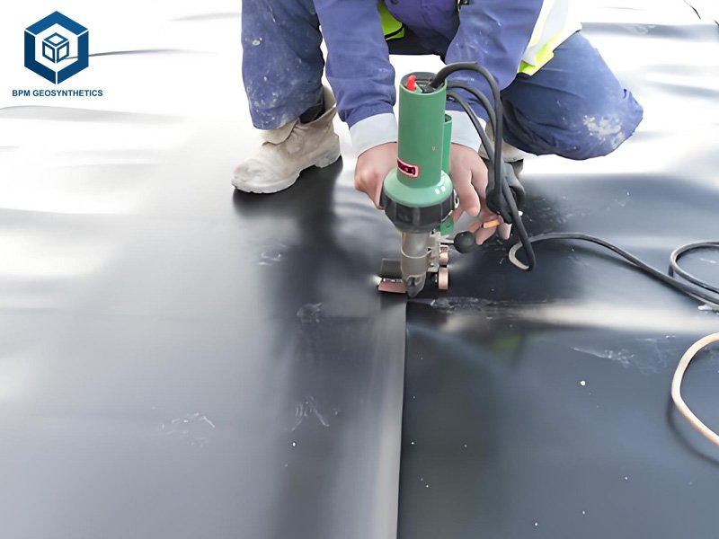 Hot Wedge Welding Machine for HDPE Geomembrane