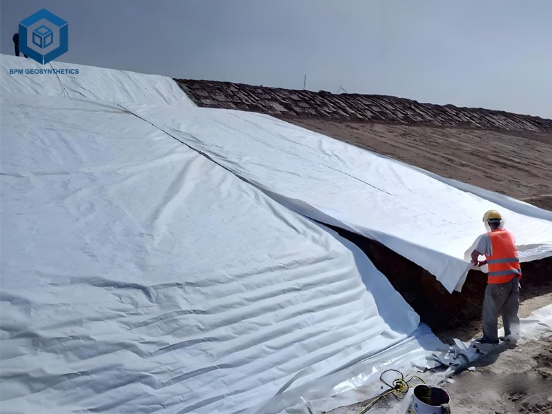 Impermeable Composite Geomembrane for Canal Lining