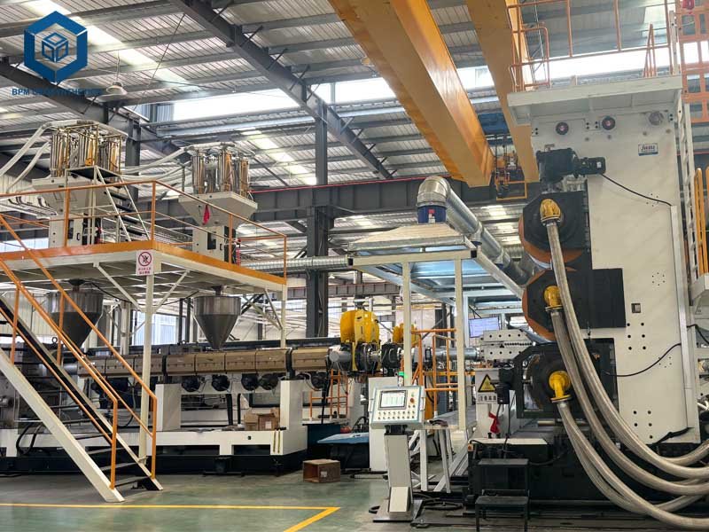 BPM Fully Automatic Production of Geomembrane