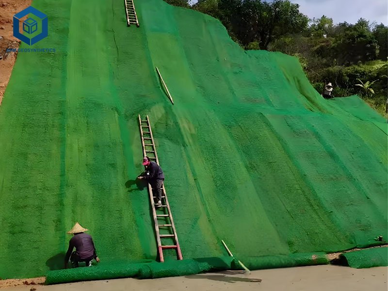 Geomat Grass Growth Mat Last for Slope Protection