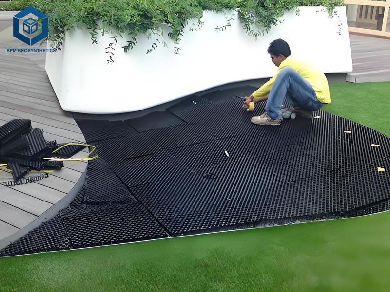 HDPE Drain Cell Mat for Roof Garden